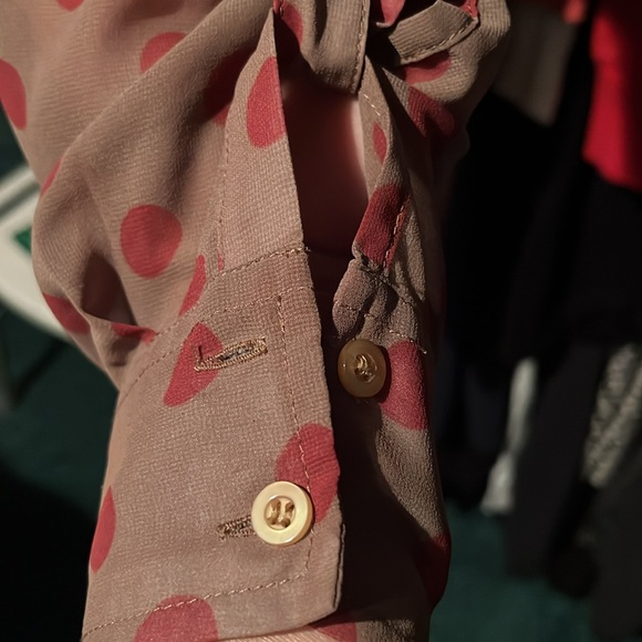 Free People brown with reddish polka dots - Picture 4 of 4